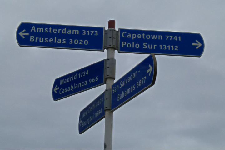 Sign post