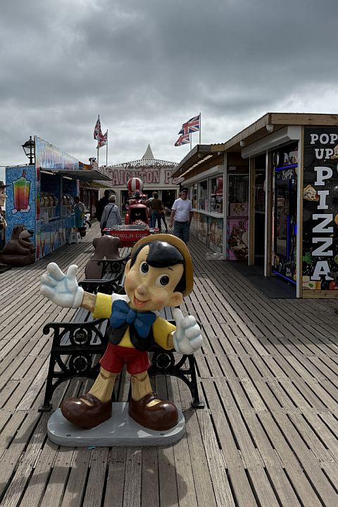 Pier entrance
